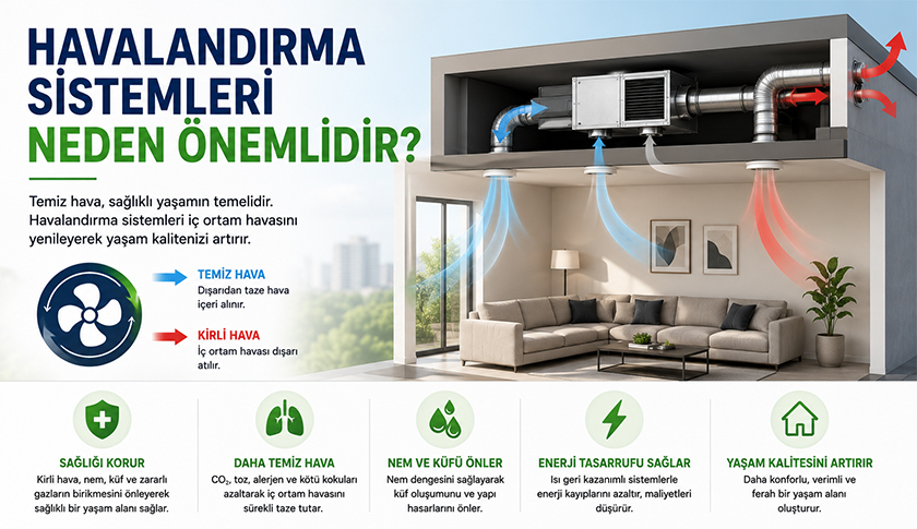 Havalandırma Sistemleri Neden Önemlidir?